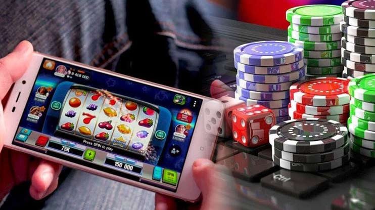 Ilustrasi Live Casino dengan dealer profesional